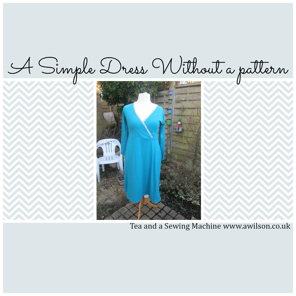 simple dress without a pattern