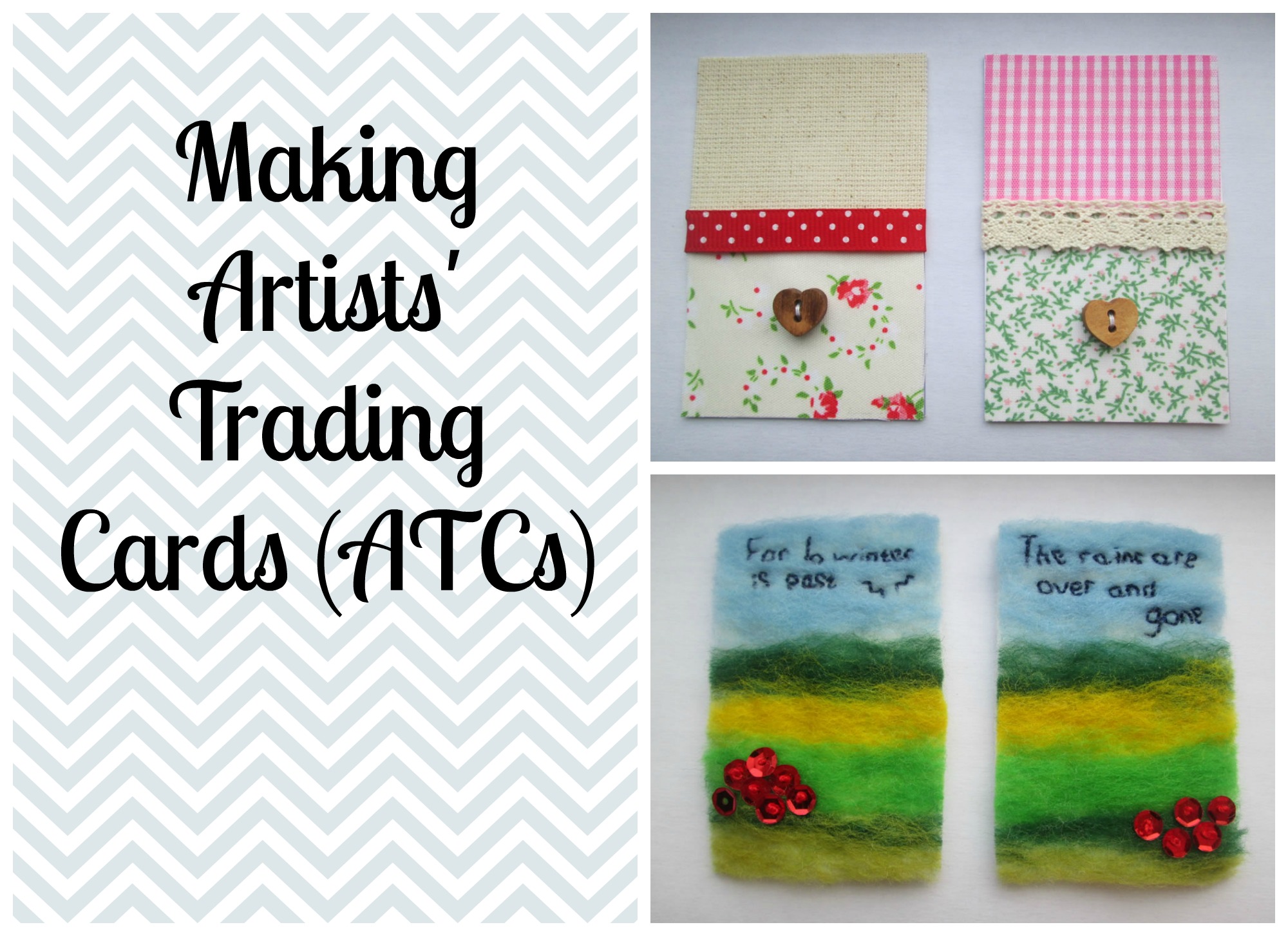 making artists' trading cards