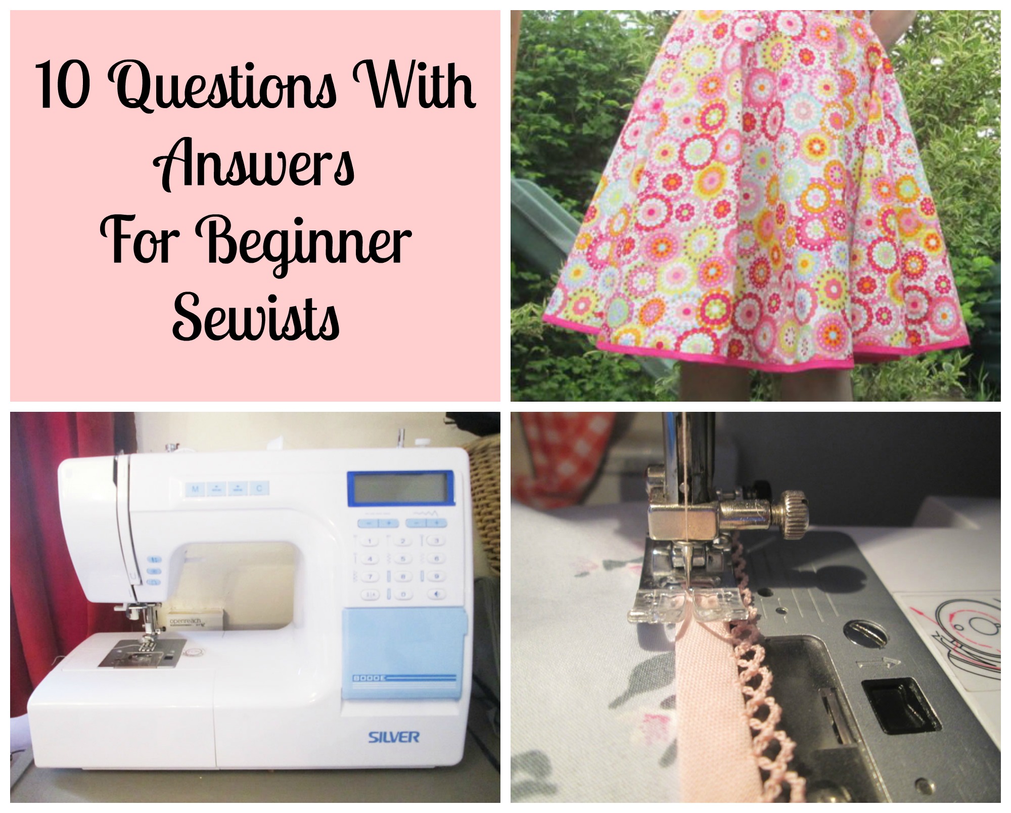 10 questions with answers for beginner sewists