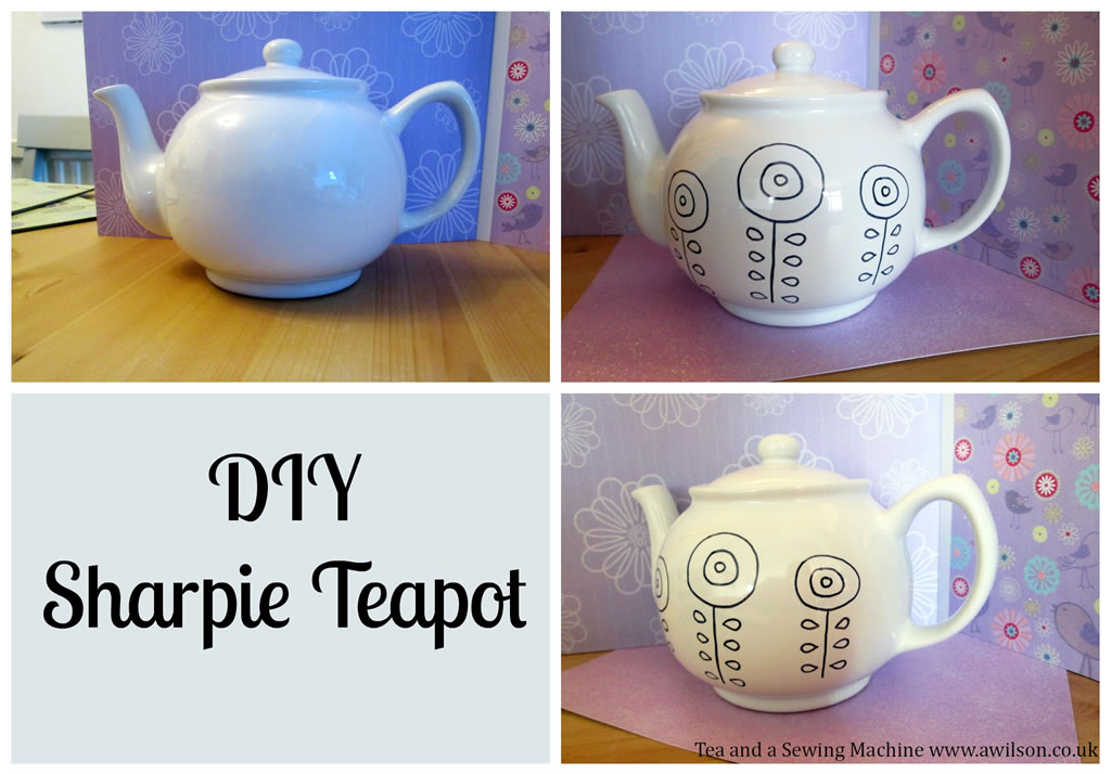 sharpie teapot