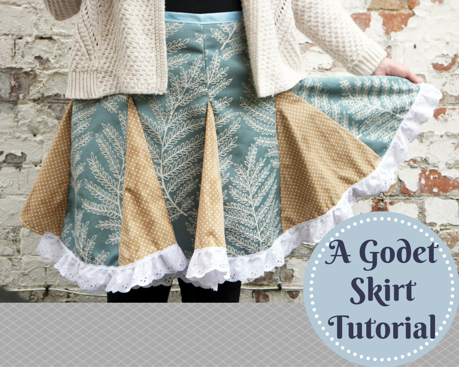 godet skirt tutorial