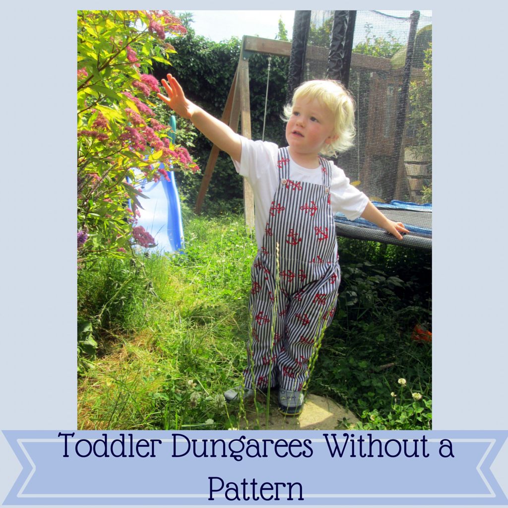 toddler dungarees without a pattern