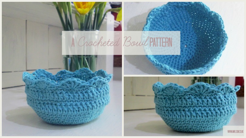 crocheted bowl pattern