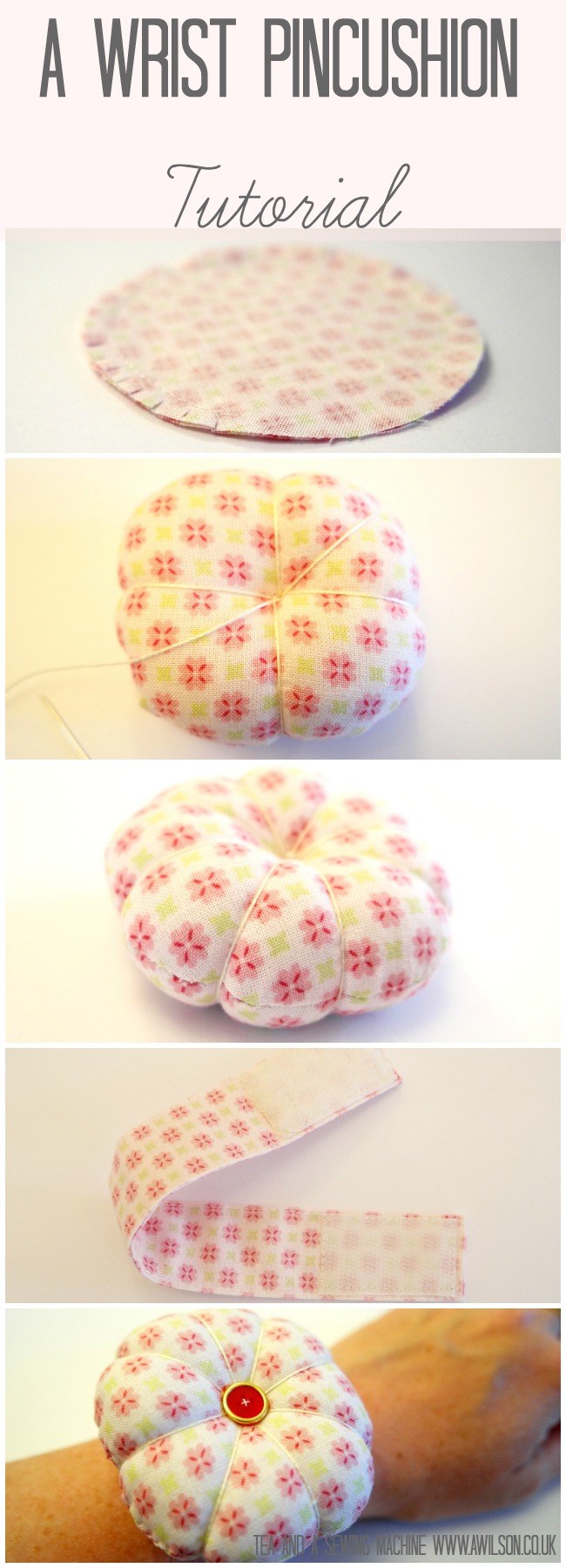 A Wrist Pincushion Tutorial
