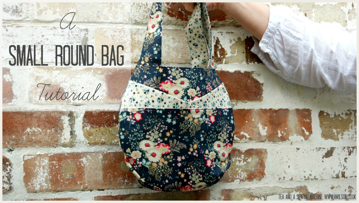 small round bag tutorial Tilda stitch craft create