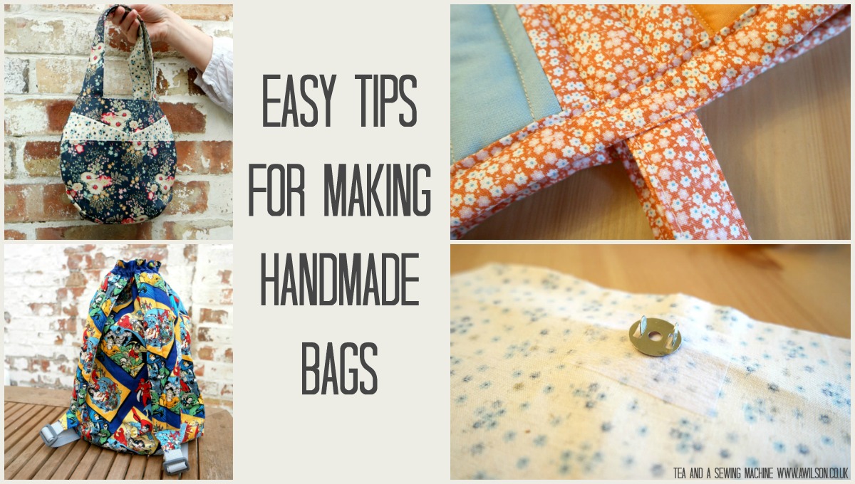 sewing tips for making bags
