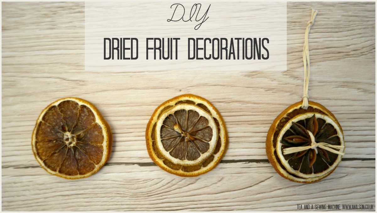 how to make dried fruit decorations