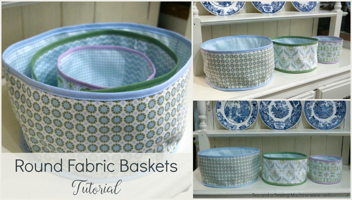 round fabric baskets