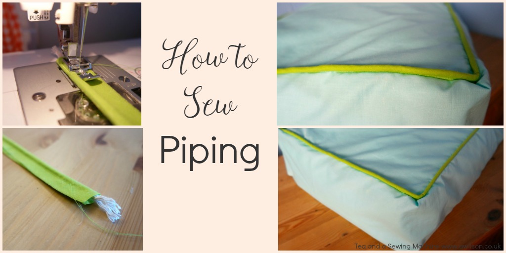 SEWING PIPING, How to Sew Piping in 3 Easy Steps