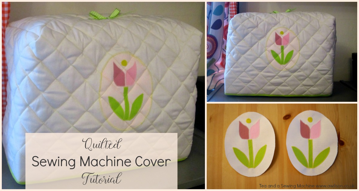 quilted sewing machine cover