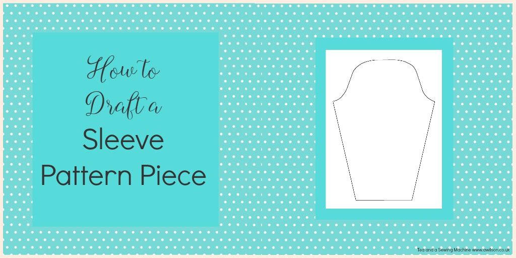 how to draft a sleeve pattern piece block sloper