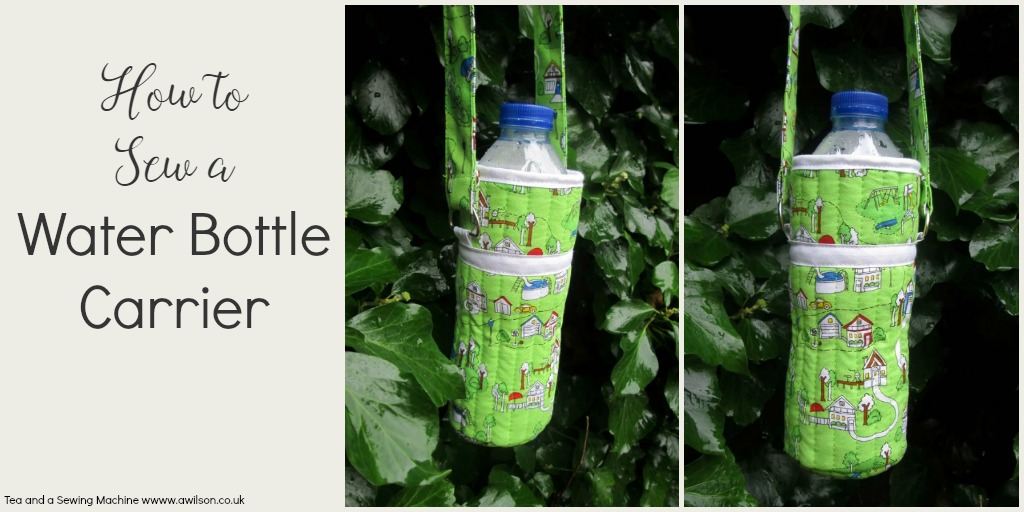 how to sew a water bottle carrier