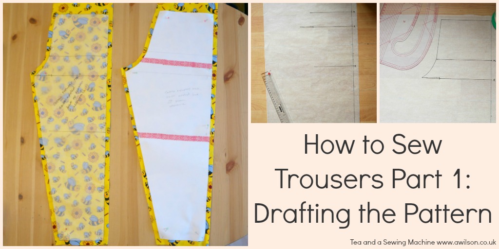 how to draft a trouser pattern