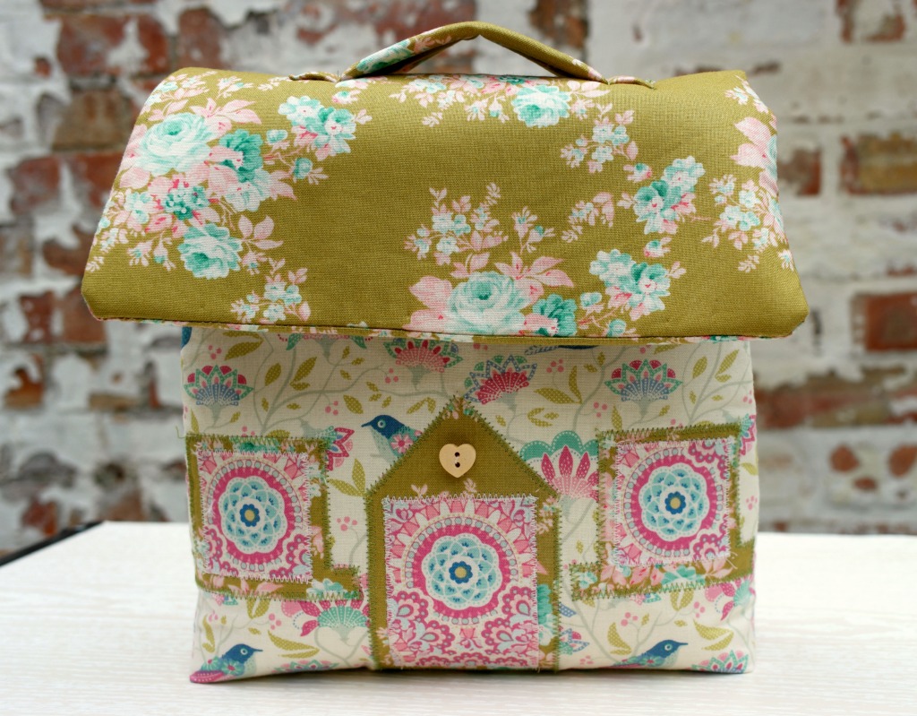 how to sew a little house bag tilda blog hop harvest collection