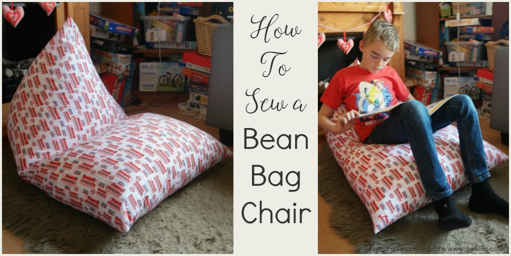 how to sew a bean bag chair