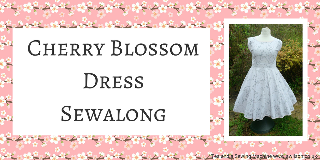 cherry blossom dress sewalong