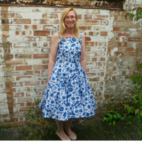 vintage style sundress without a pattern