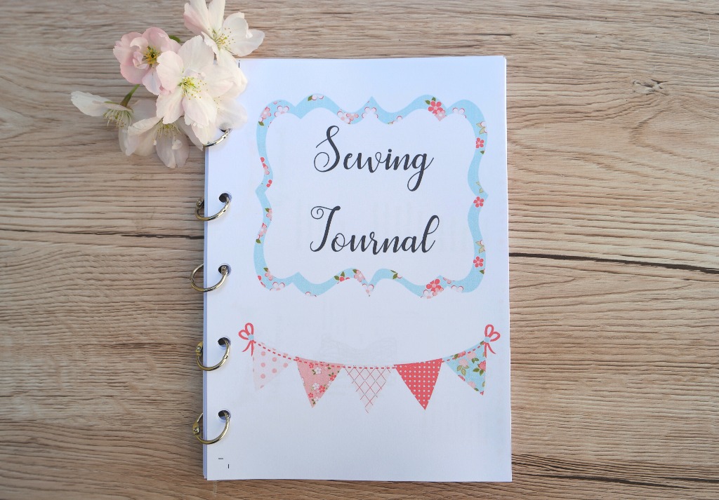 sewing journal bunting version