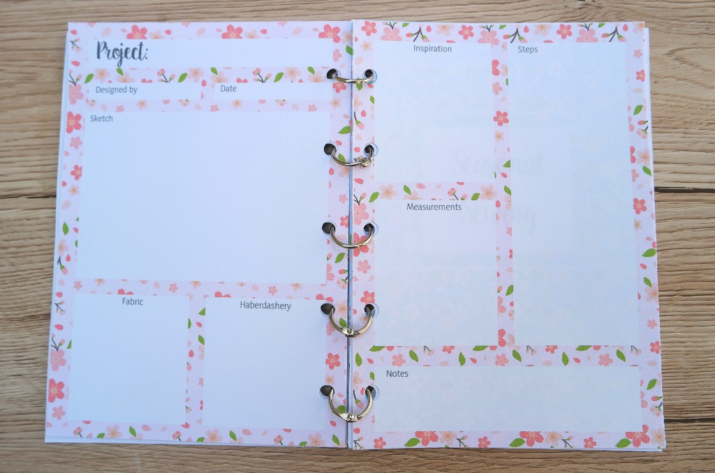 sewing journal