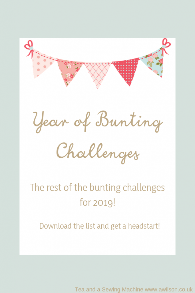 year of bunting challenges