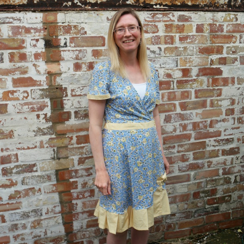 tea dress refashion