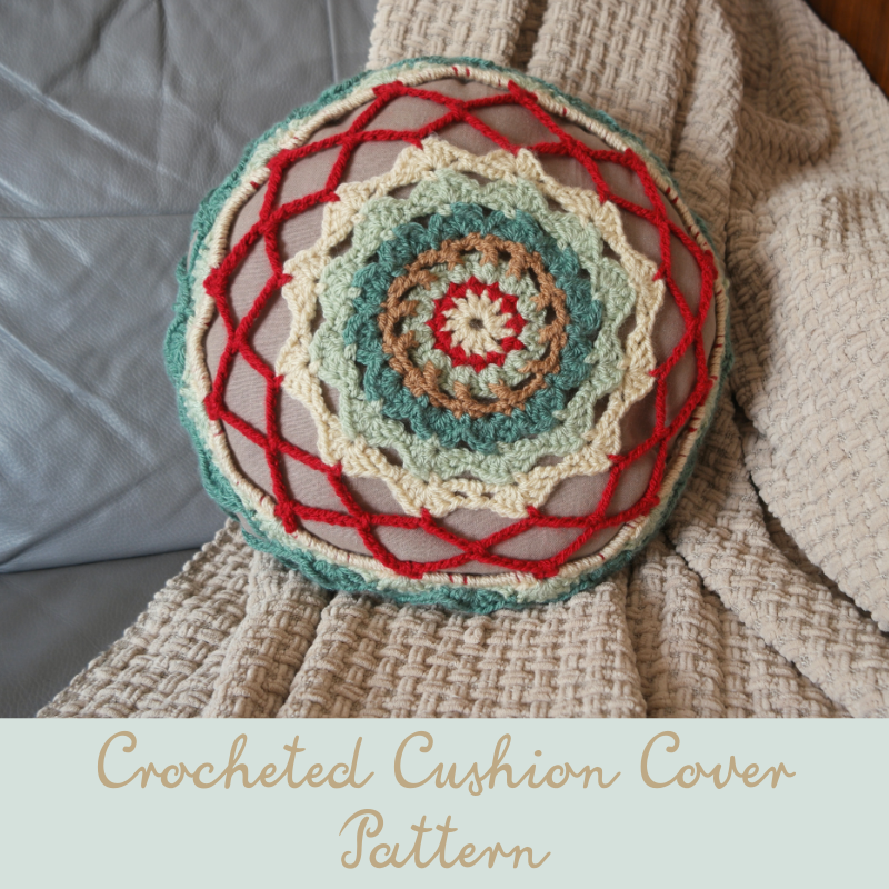 crocheted cushion cover pattern