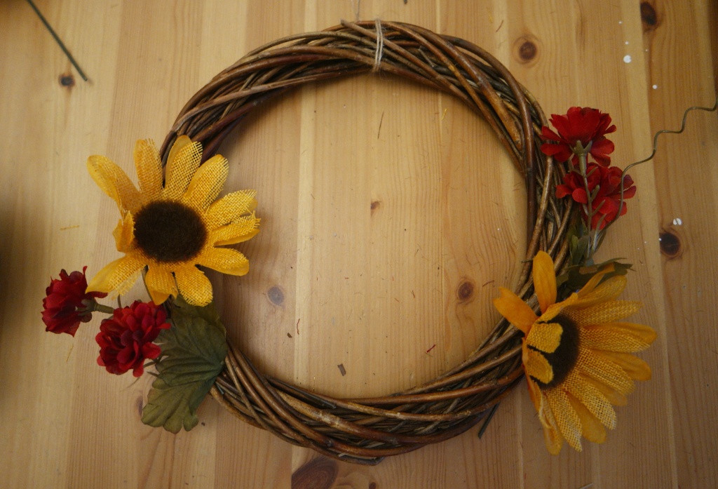 diy autumn wreath