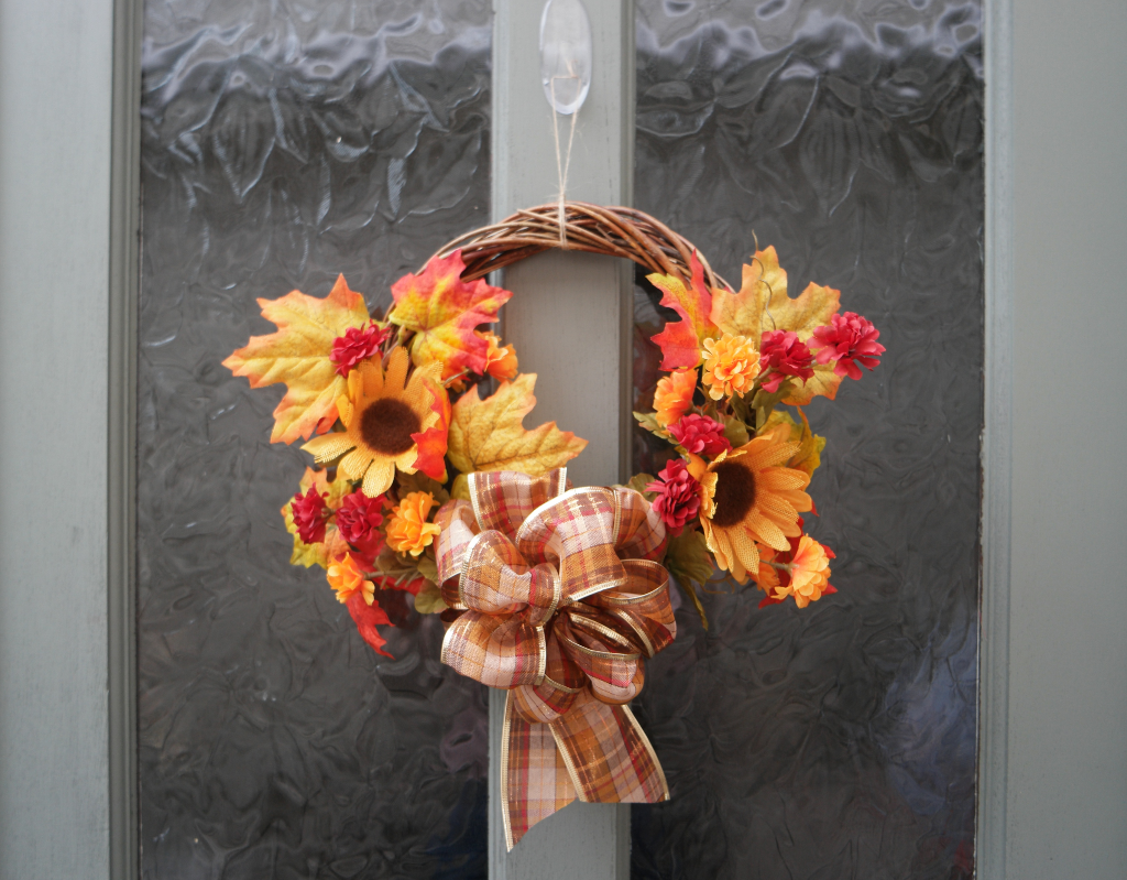 diy autumn wreath