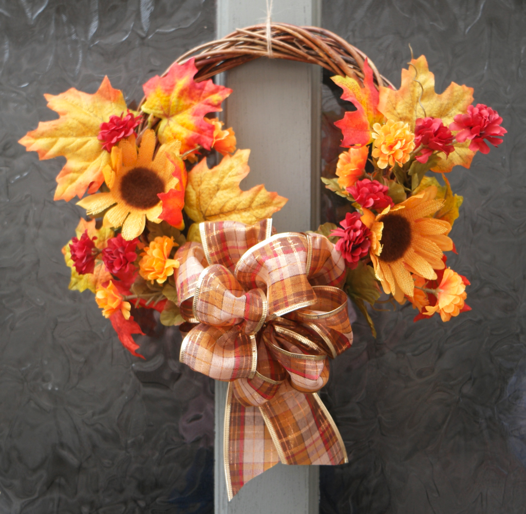 diy autumn wreath