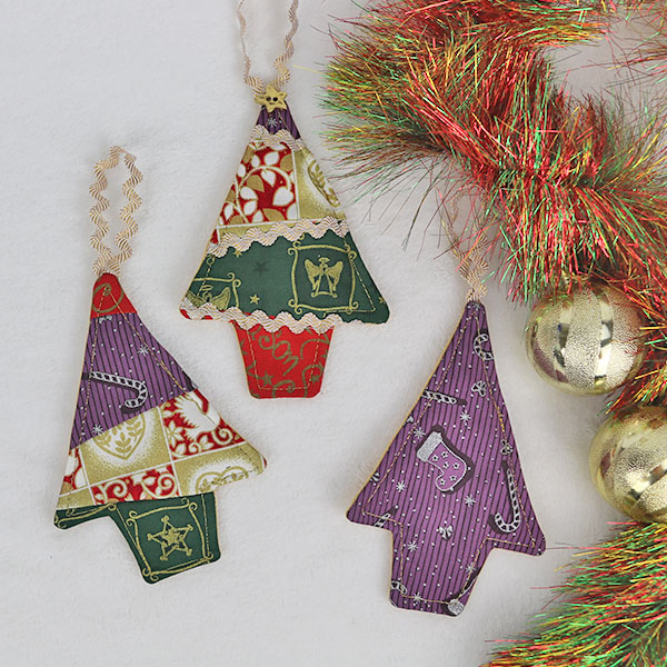 quick and easy christmas decorations to sew in under an hour