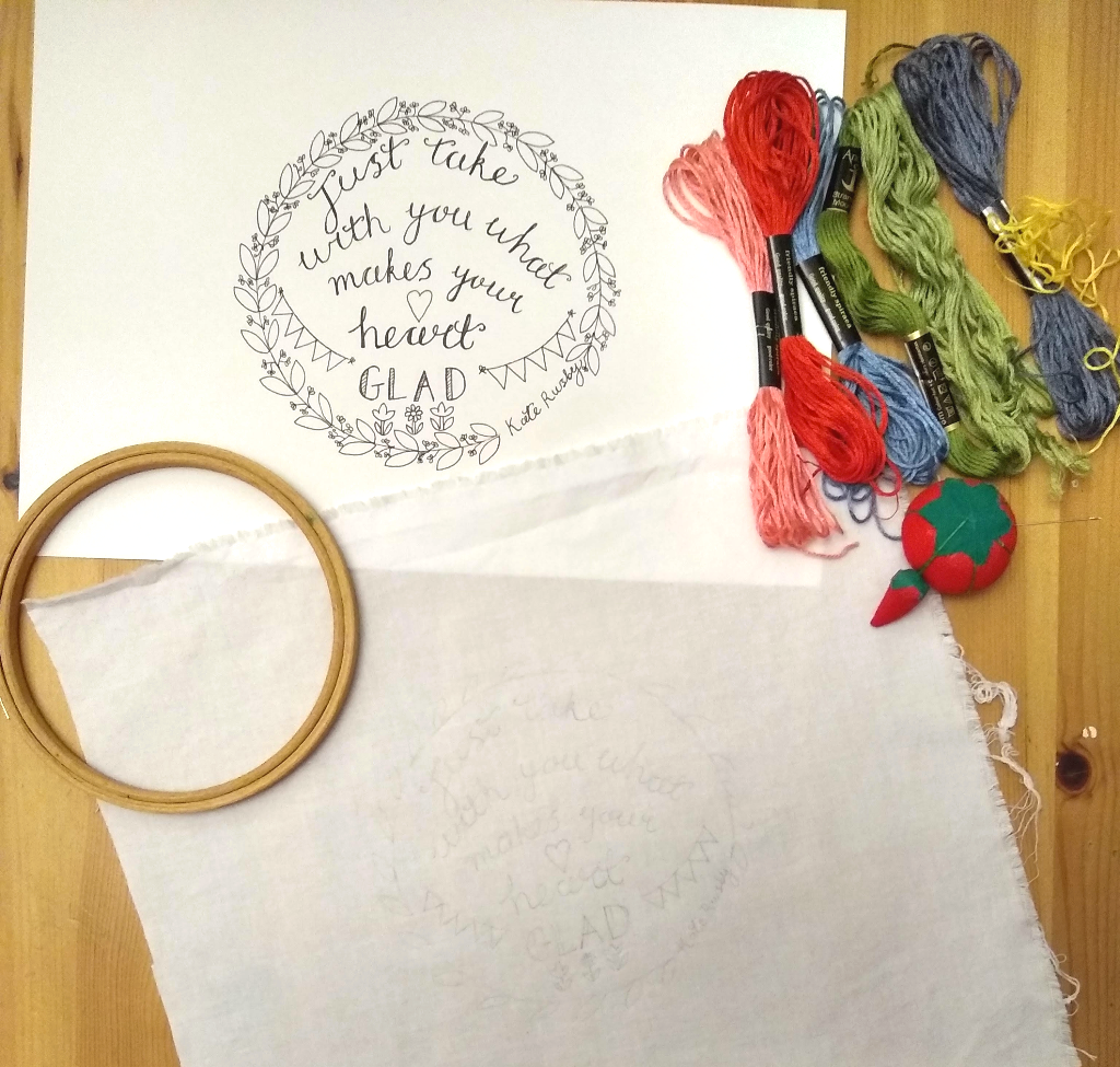 Embroidery Transfer - How to Transfer an Embroidery Pattern