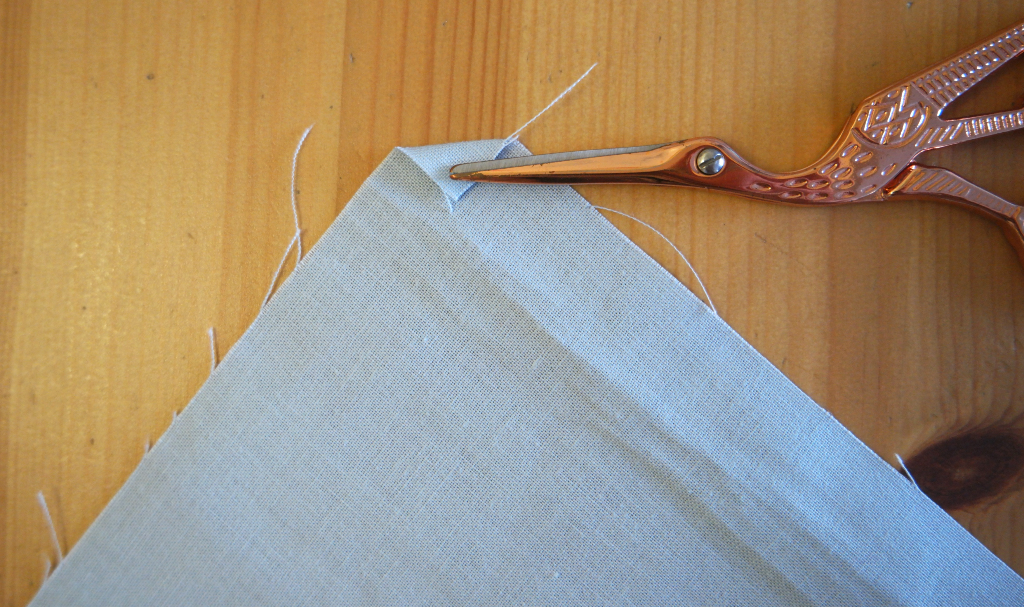 how to sew napkins