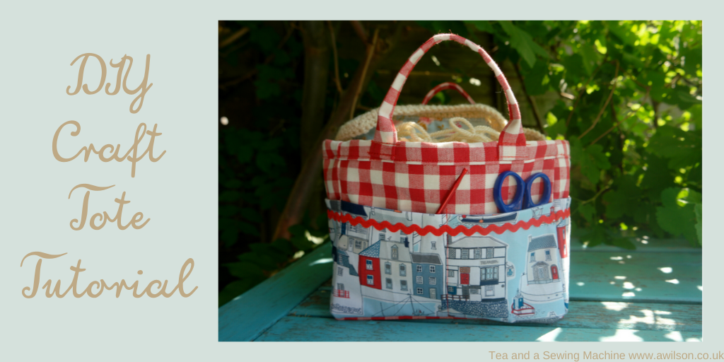 diy craft tote tutorial