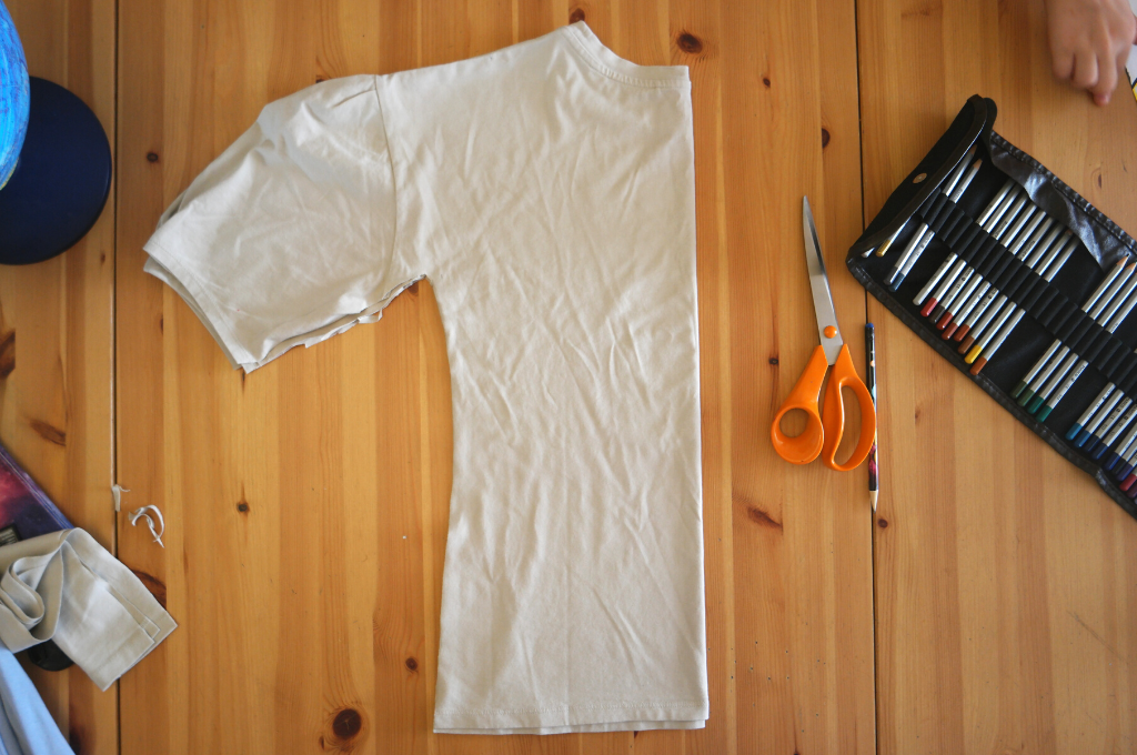 how to alter a t shirt 