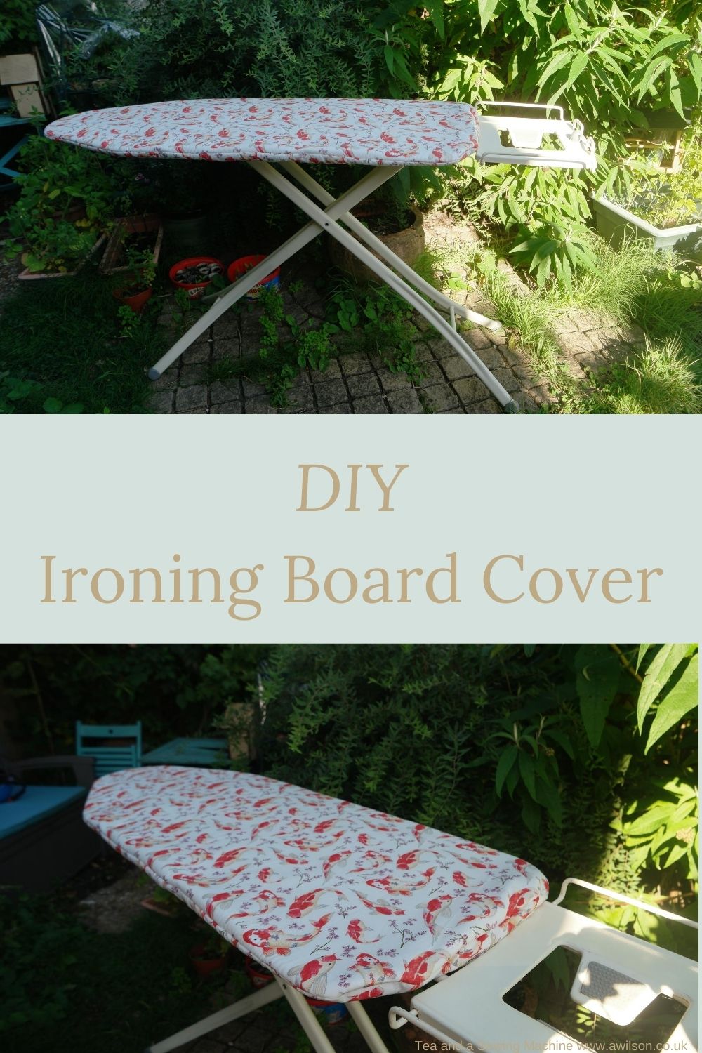 diy ironing board cover