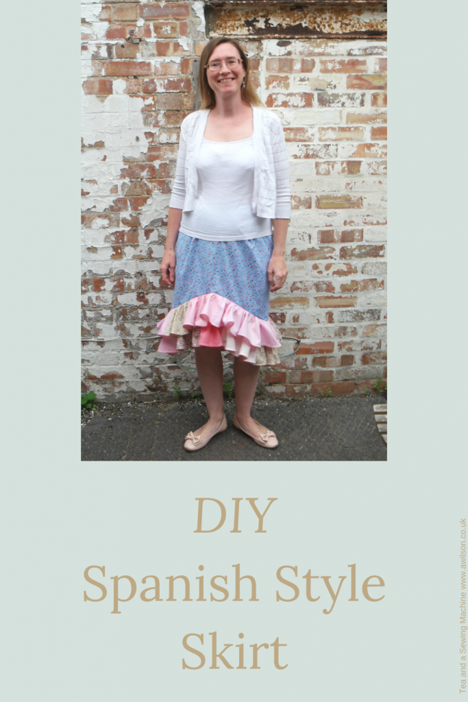 diy spanish style skirt