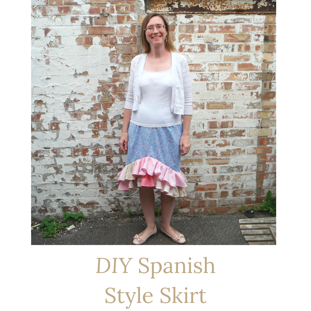 diy spanish style skirt