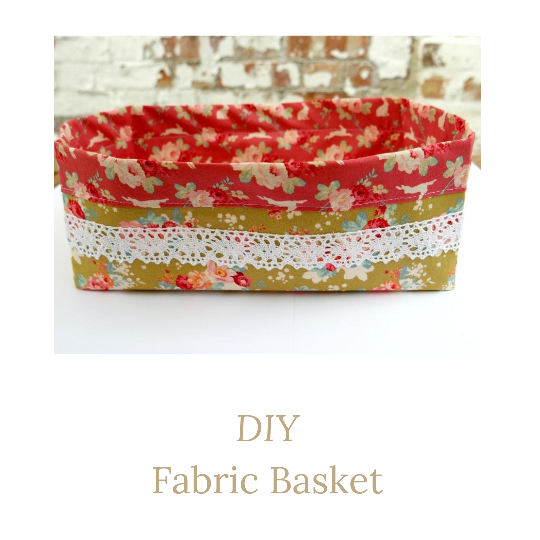 diy fabric basket