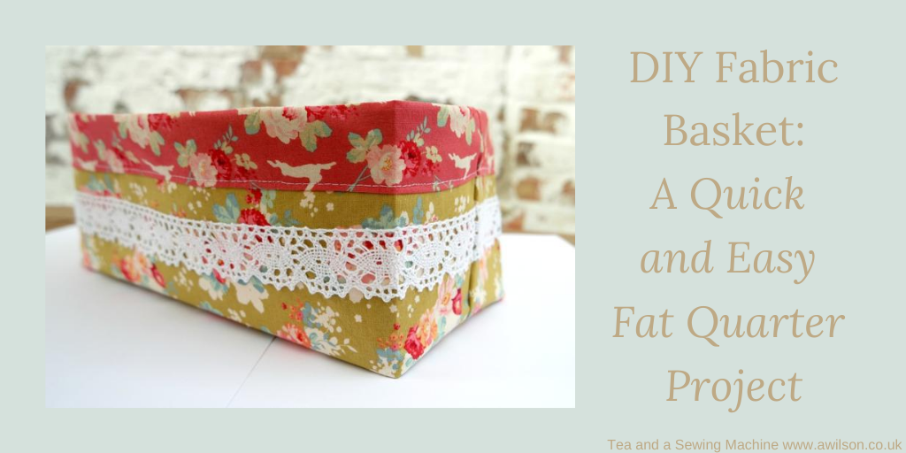 diy fabric basket