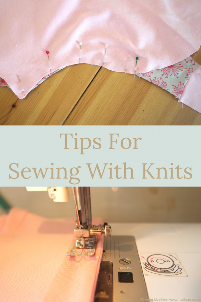 Tips for sewing with knits