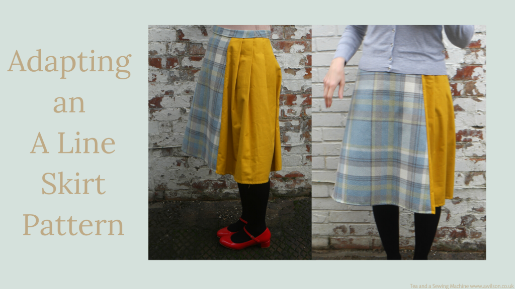 Adapting an A Line Skirt Pattern