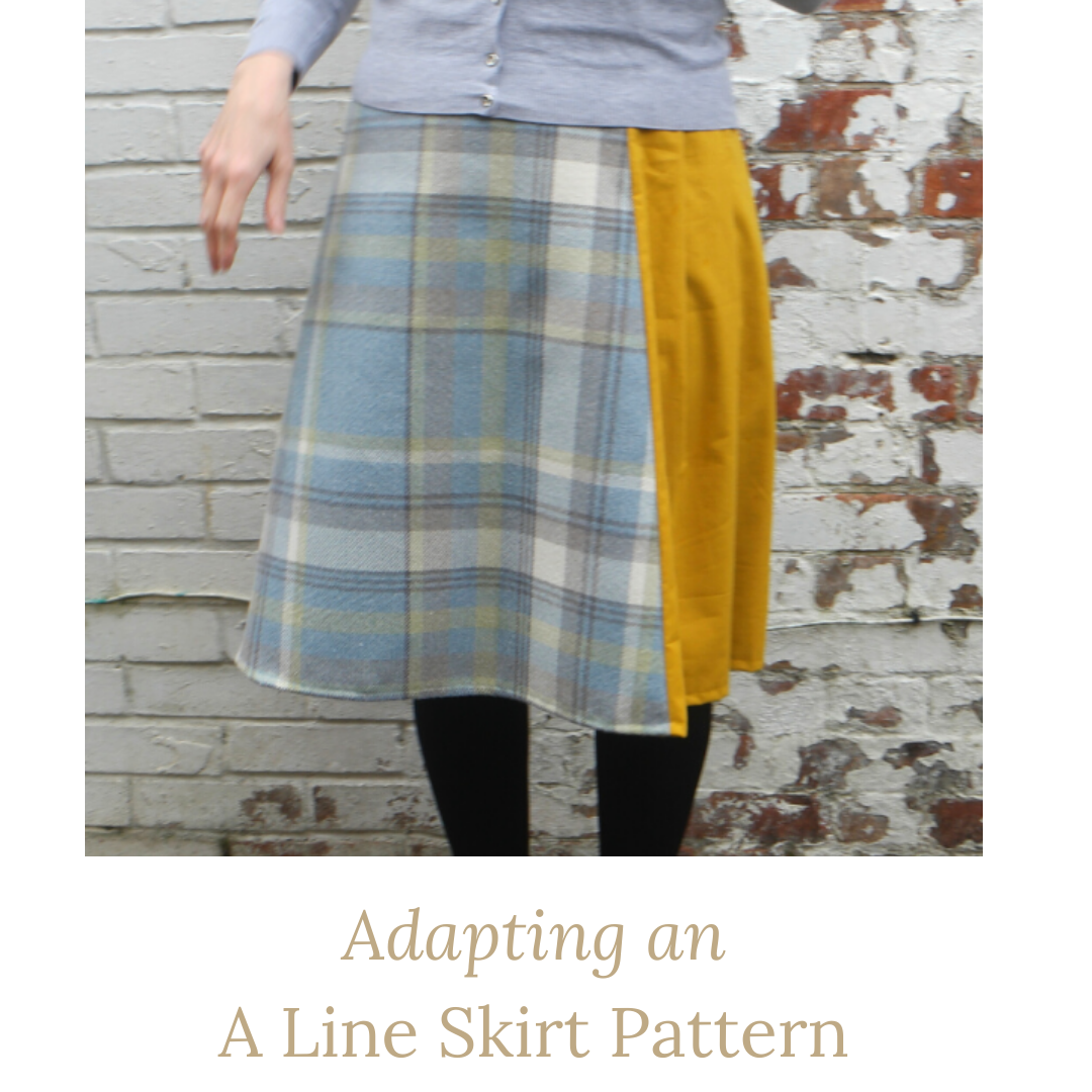 adapting an a line skirt pattern