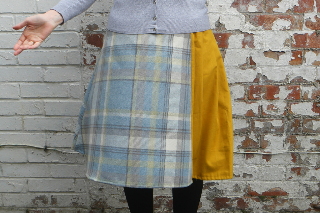 adapting an a line skirt