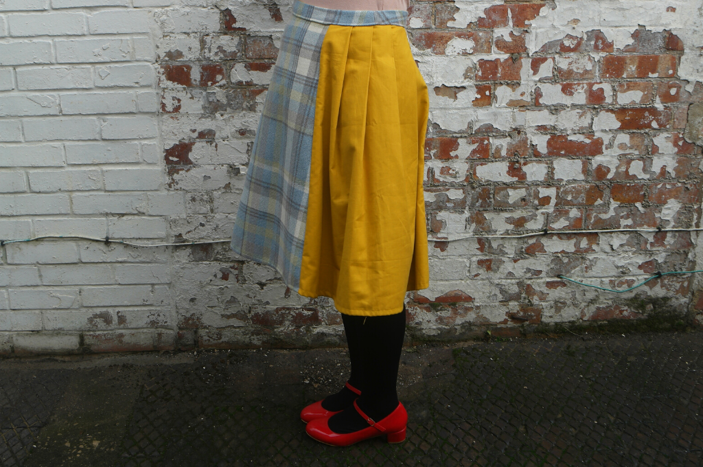 adapting an a line skirt pattern