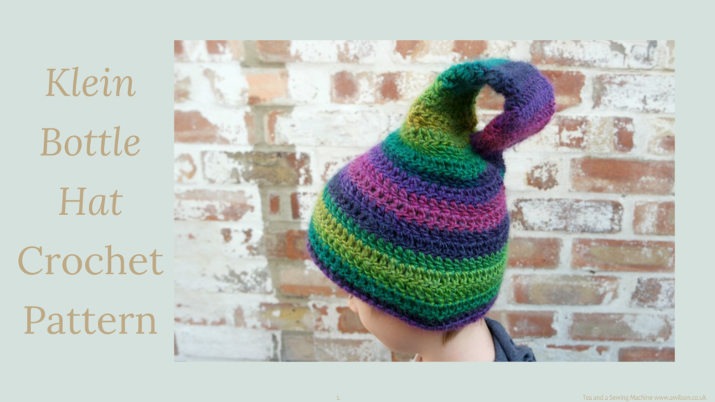klein bottle hat crochet pattern