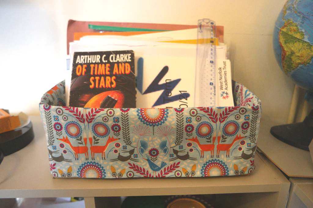 DIY Fabric Covered Box
