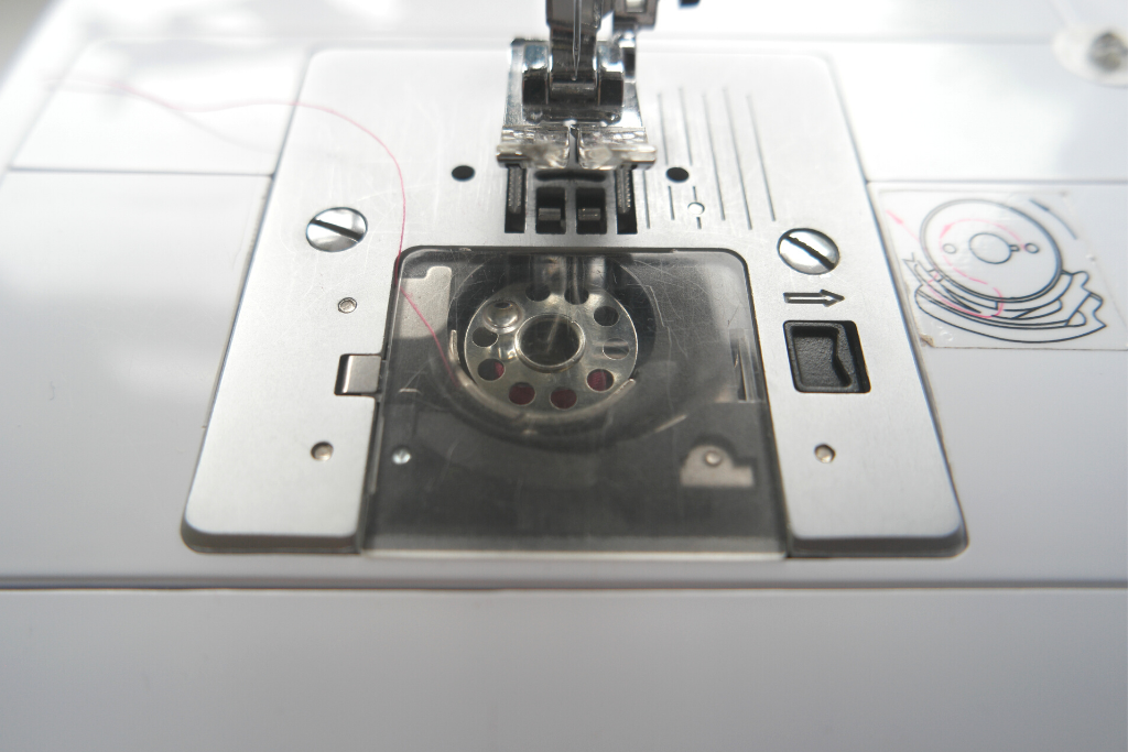 set up sewing machine