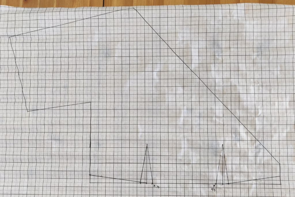 drafting the bodice front