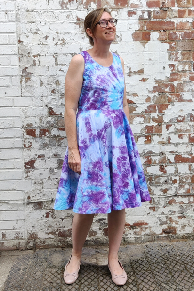 How to Make a DIY Tie Dyed Dress