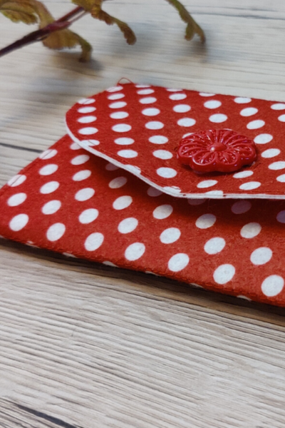 Polka Dot Purse Tutorial